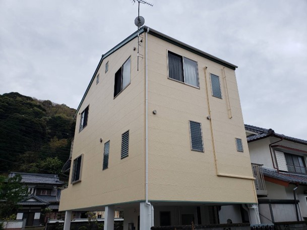 沼津市戸田M様邸外壁塗装工事実績