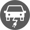 E-Mobilität, Icon, Leistungsfeld, Dienstleistung
