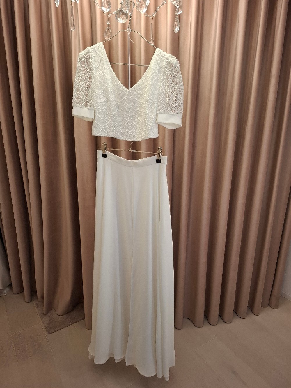 Zweiteiler Rahel Top Gr. 36 Rock Gr. 38