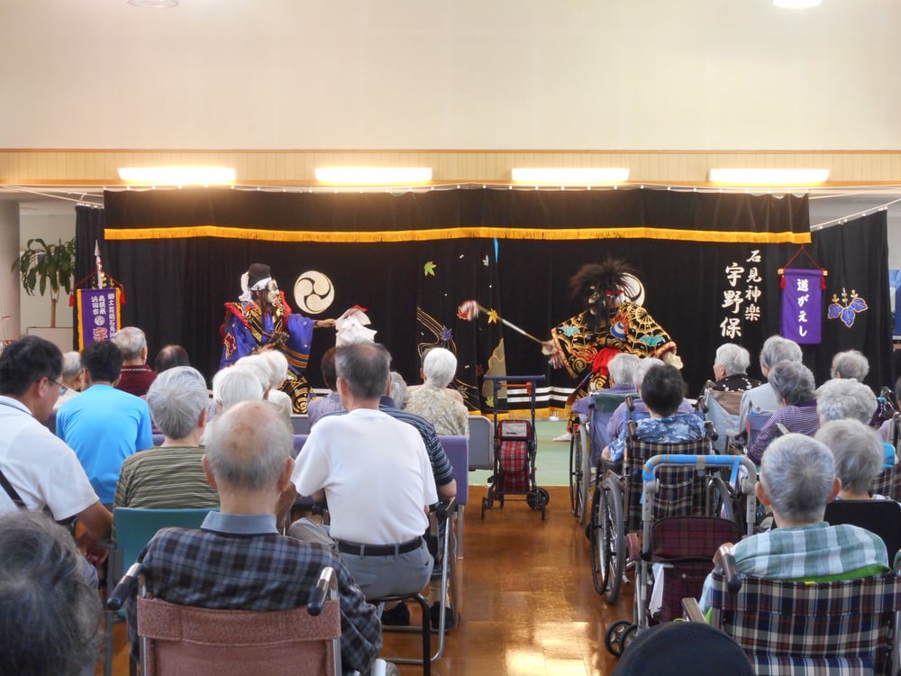 ご利用者・ご家族・職員で大変盛り上がりました