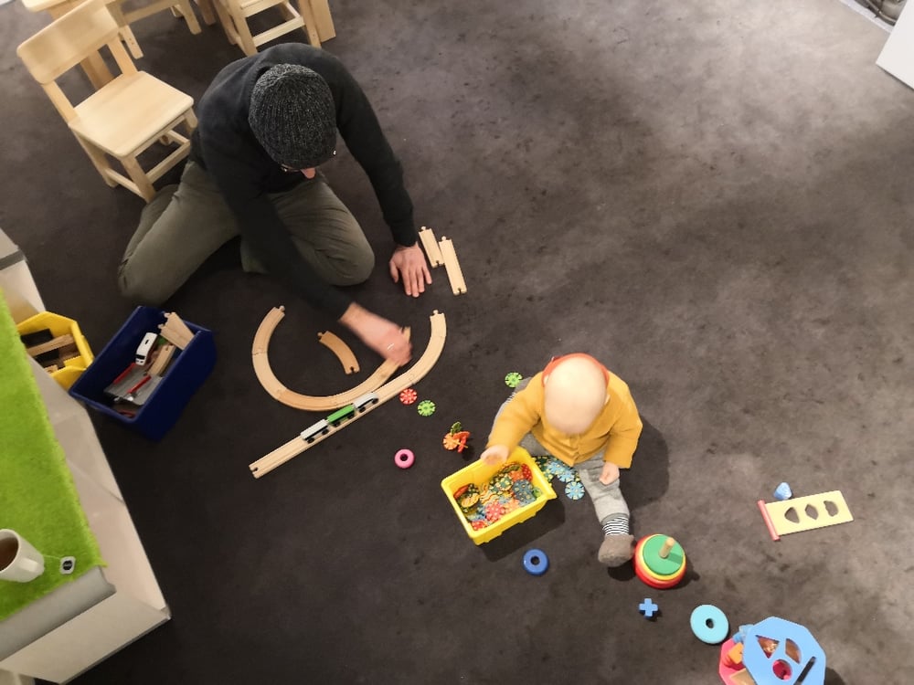 Spiel-Raum im "Latte it be"