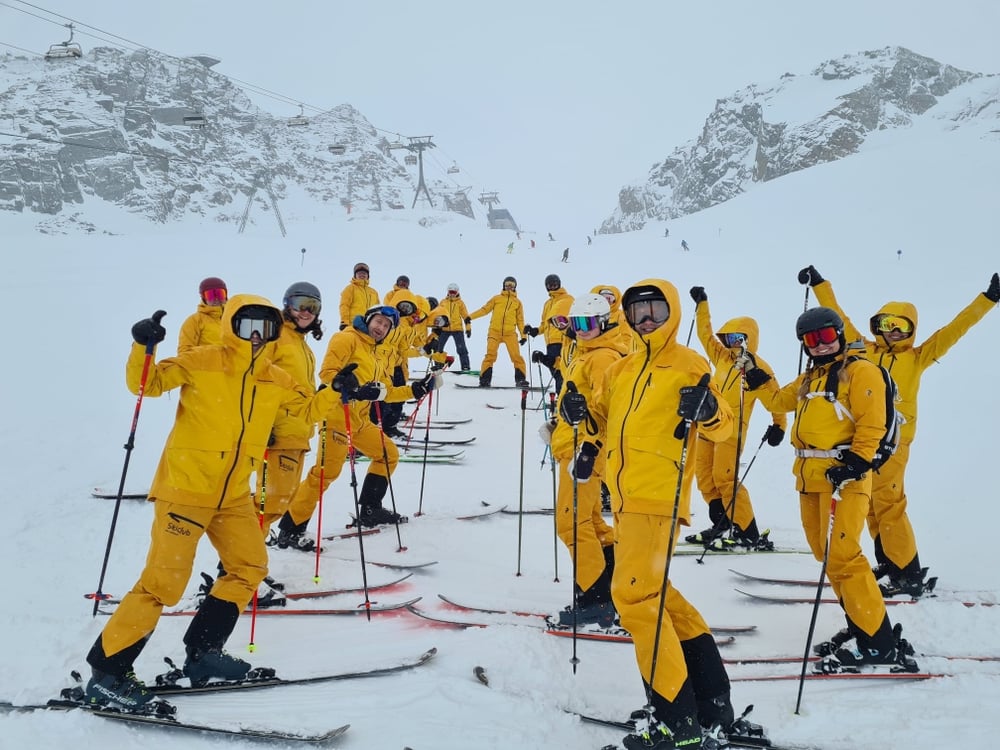Ski/Boardlehrer-Einweisungs-Wochenende am Stubaier Gletscher Dez. 2023
