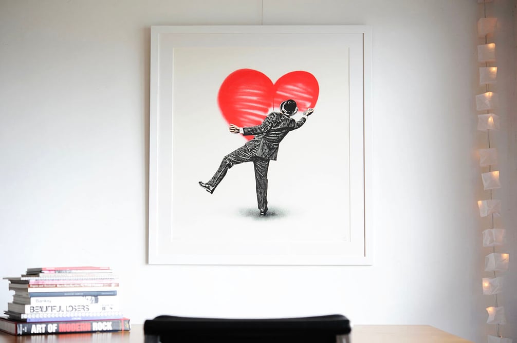 Nick Walker（ニックウォーカー）Love Vandalの額装画像