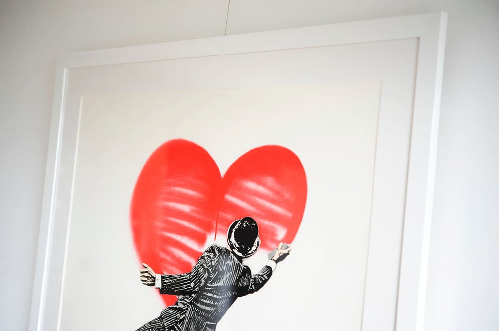 Nick Walker（ニックウォーカー）Love Vandalの額装画像２