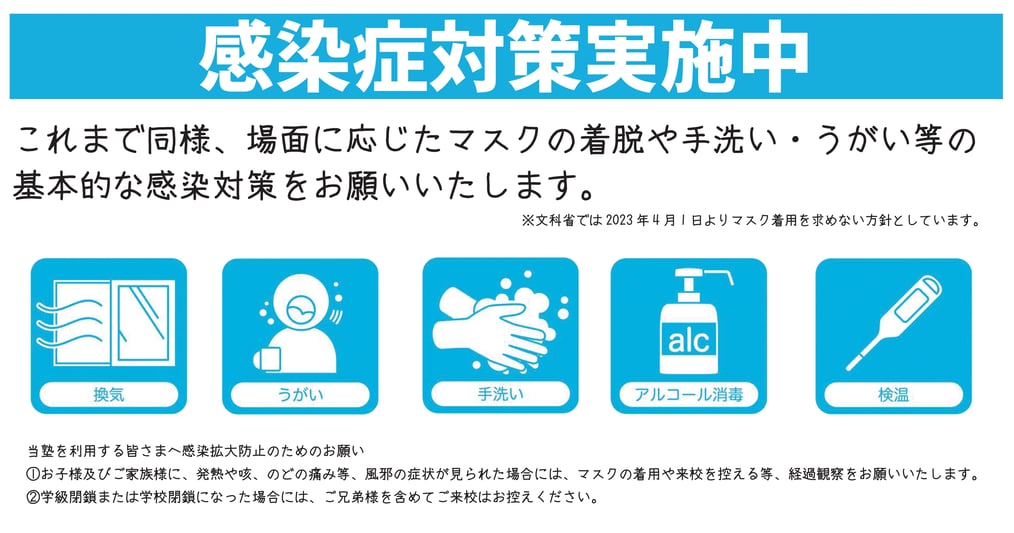 新型コロナウィルス,感染症対策