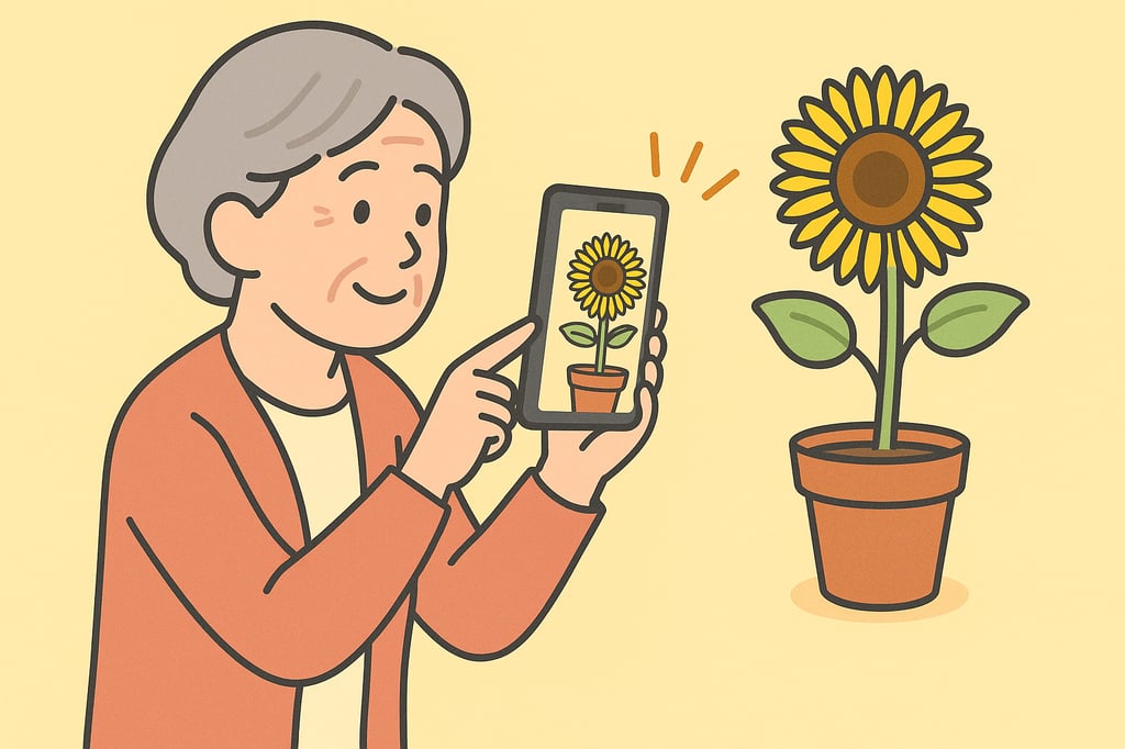 近くの花を撮ろう！ズームなしで近づく練習