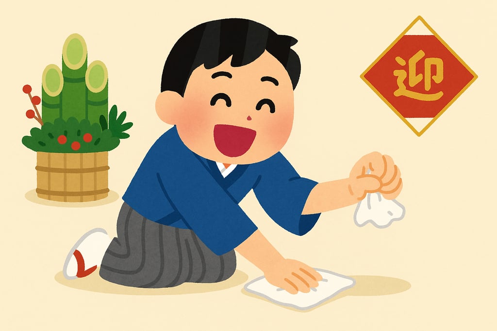 大掃除クイズ！なぜ年末に掃除するの？