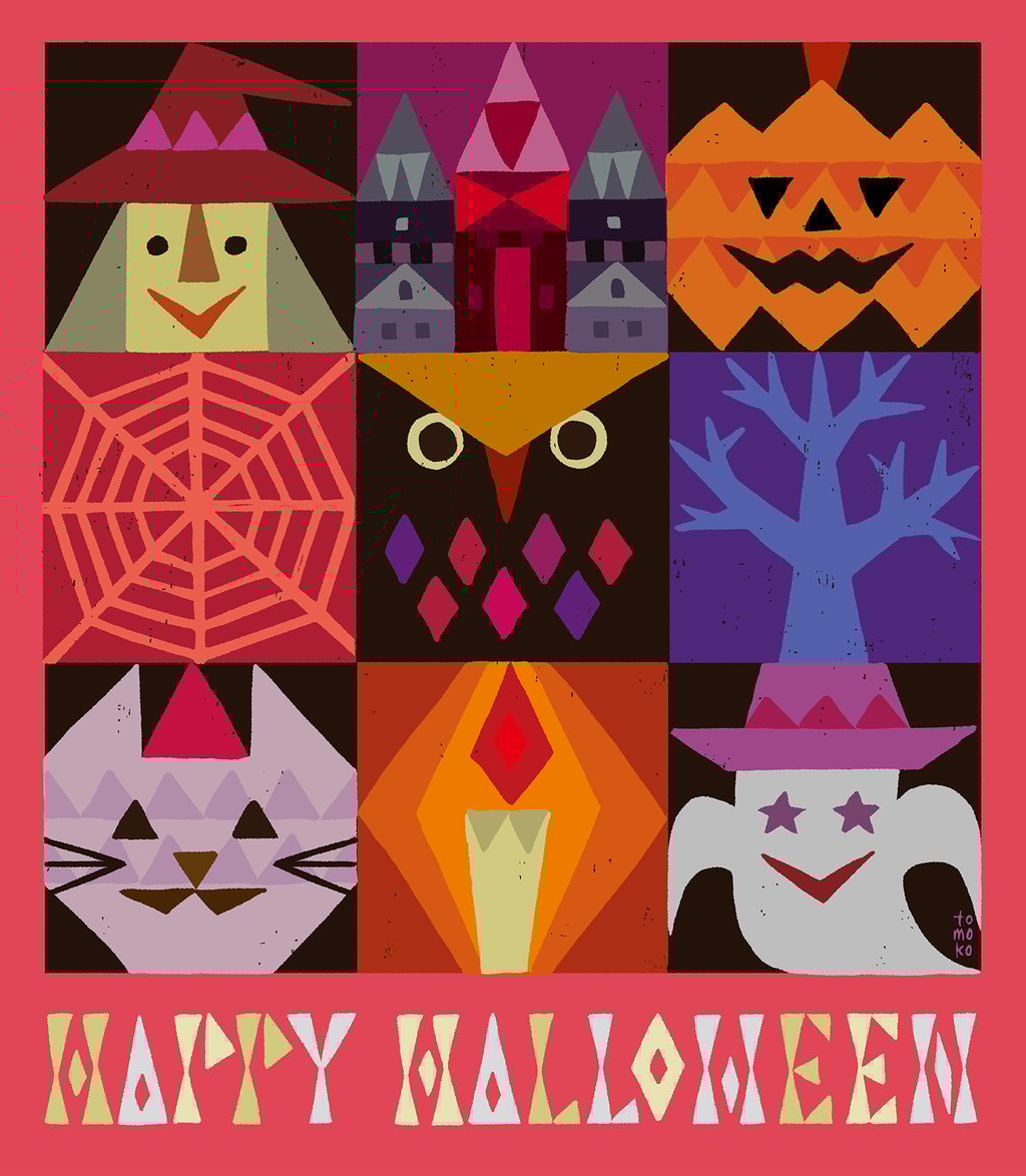 HAPPY HALLOWEEN COMPOCITION