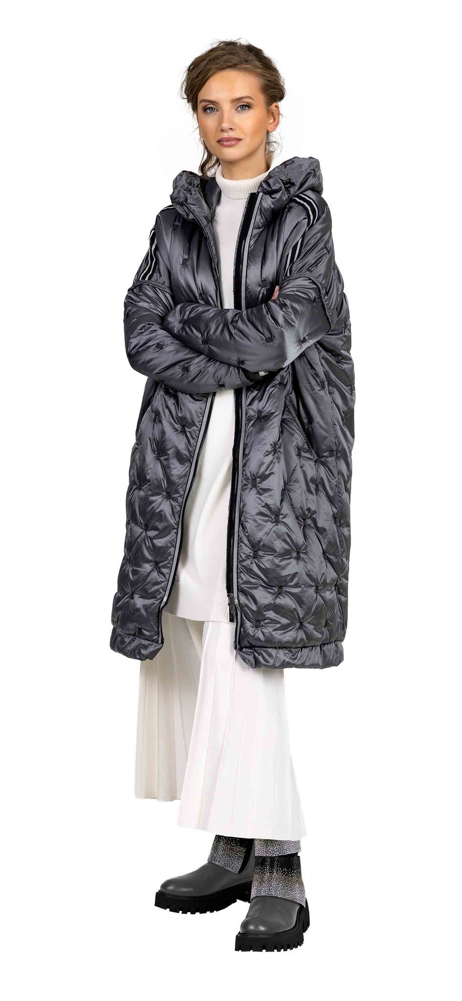 Coat 222-15, Dress 2062-33, Culotte 2026-34