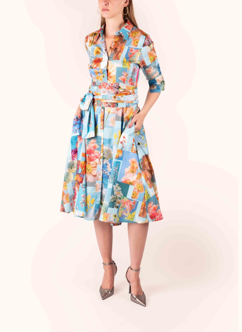 297 Talia Dress - AC05 Flowers