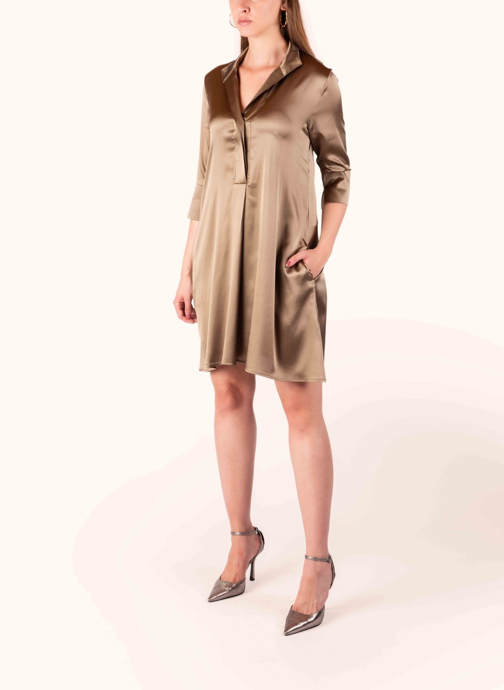 238 Wanda Dress - Bronze