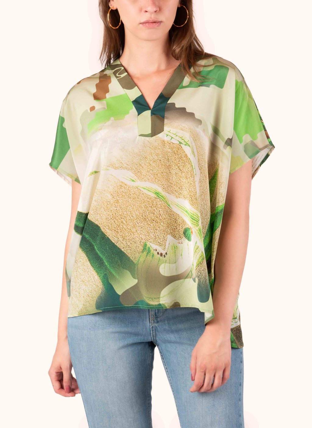 276 Jane Top - BS2 Camouflage