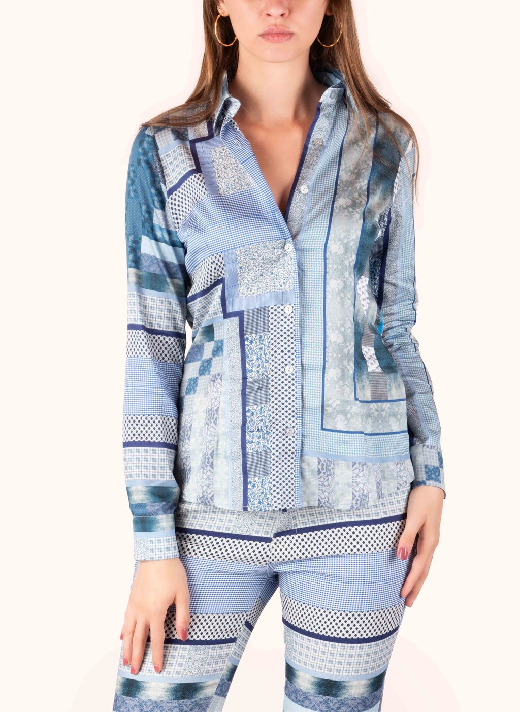 184 Saf Blouse - AC06 Blue Jeans