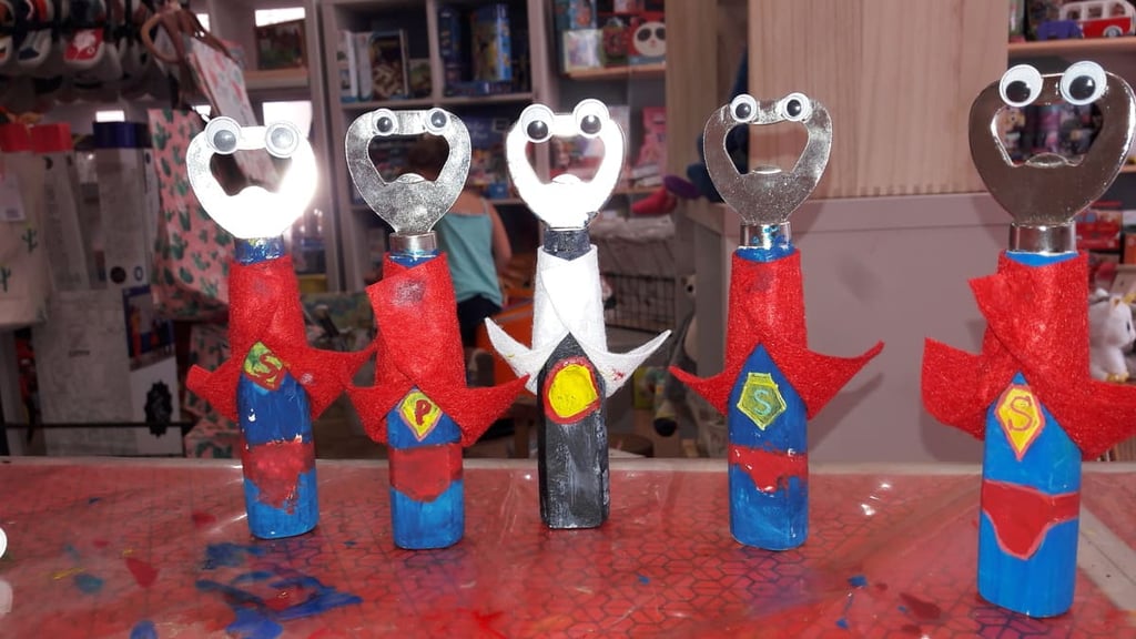 Atelier Fête des pères: customisation décapsuleur