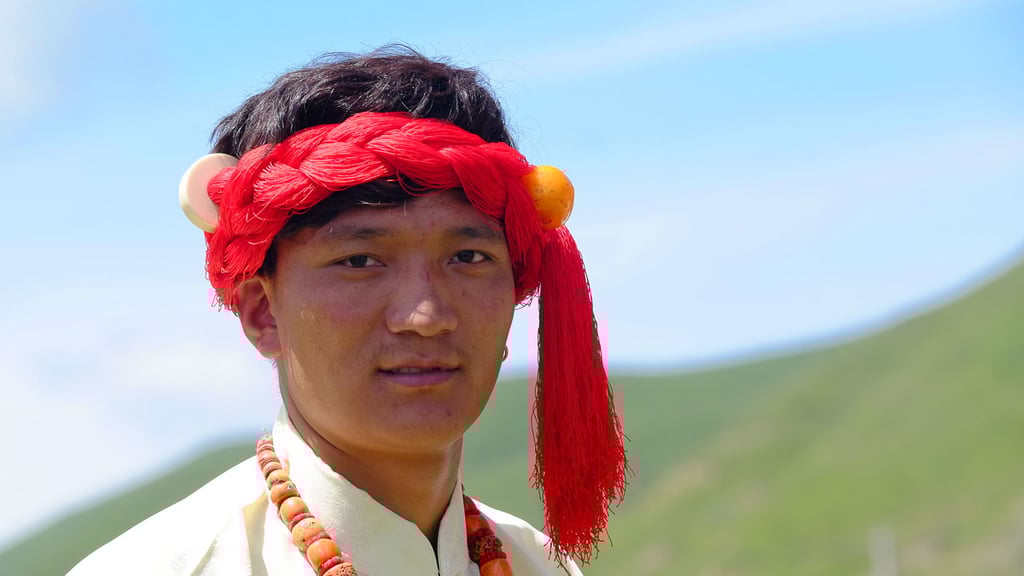 Junger Tibeter in Kham