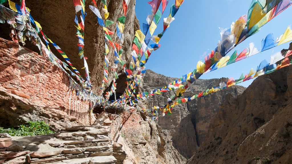 Heilige Höhle von Chungsi in Nepal
