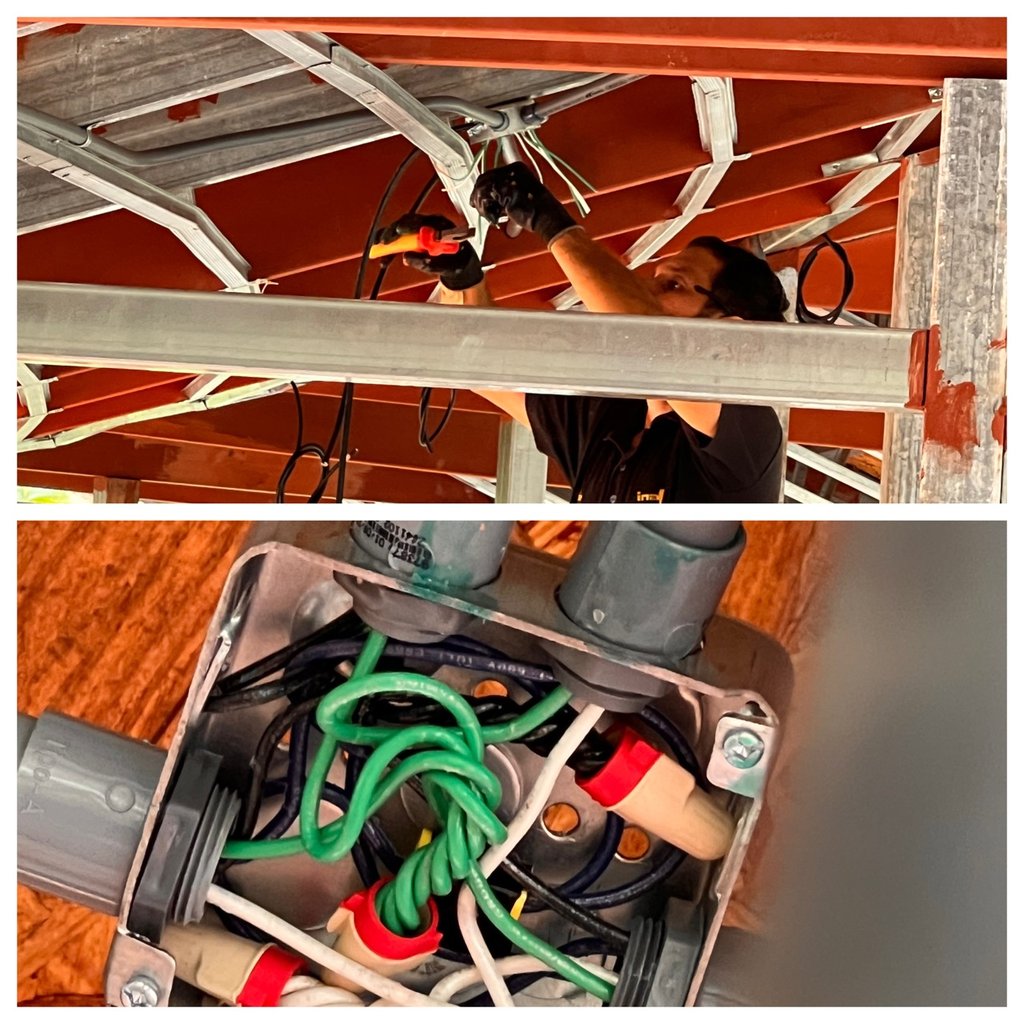 September 2023 - electrician at work