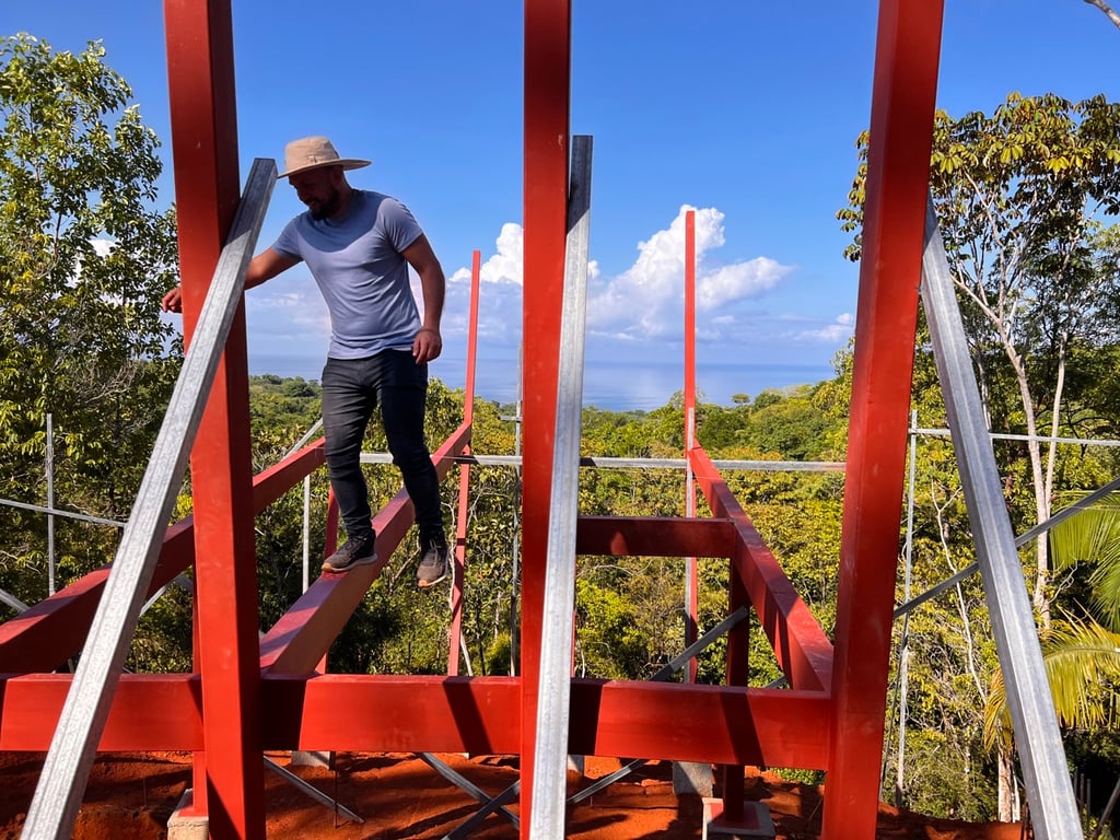 April 2023 - Robin the engineer on inspection