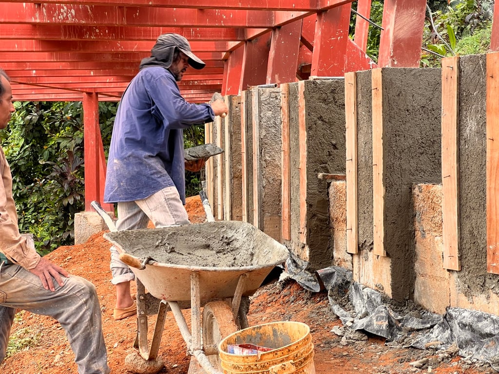 May 2023 - Visible foundations are dressed up