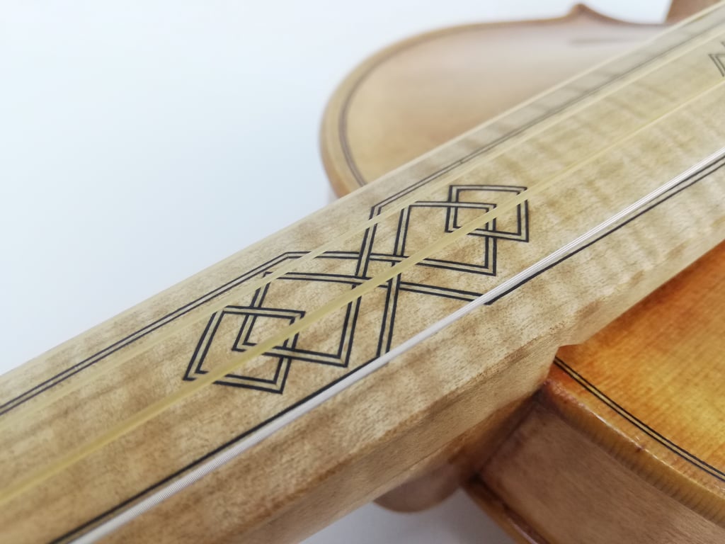 Barock Violine Stainer 1668 Ahorn Griffbrett mit Inlay Geigenbau Hertzsch