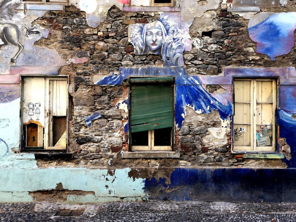 Street art Funchal Madeira