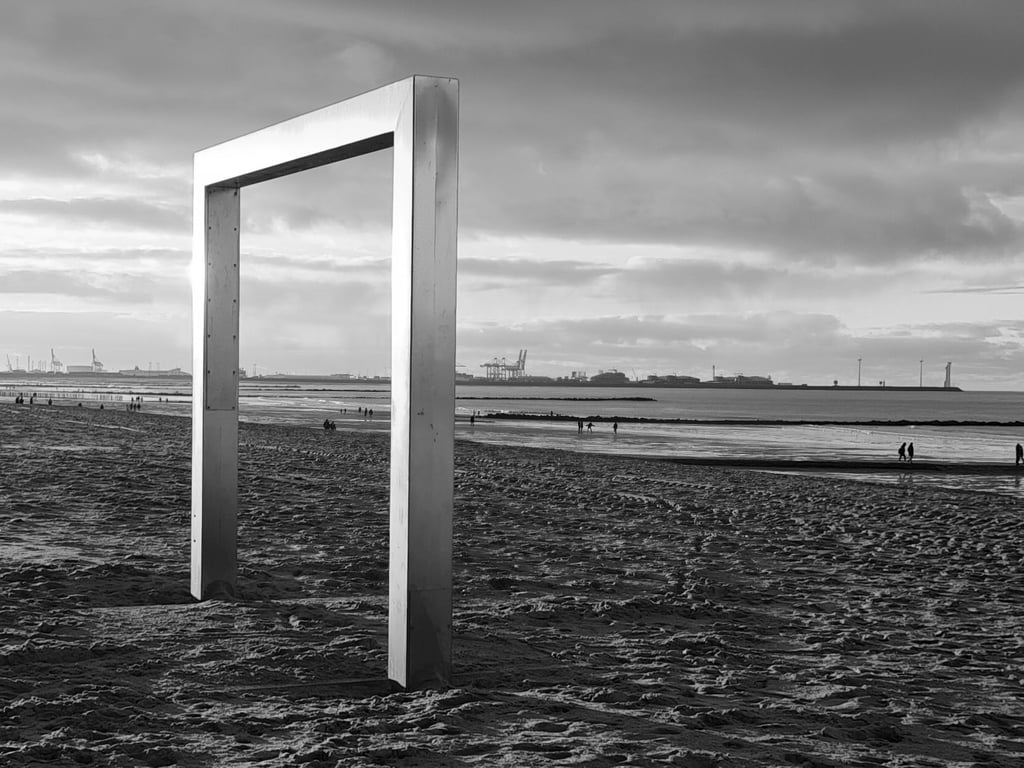 Knokke beach Belgium