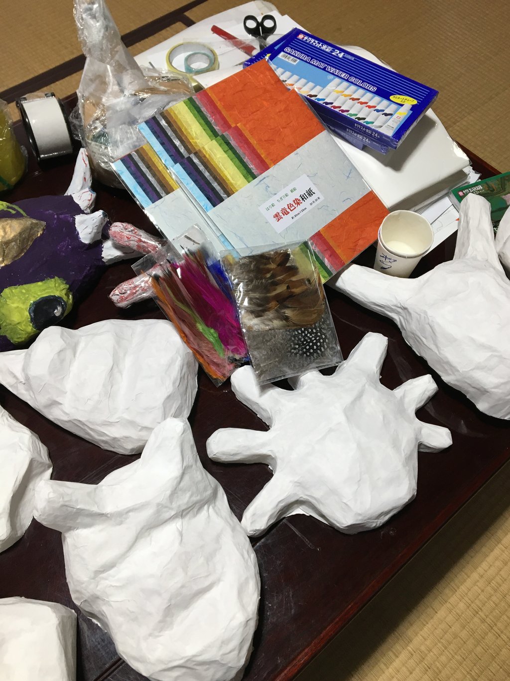 鬼のお面(素材)