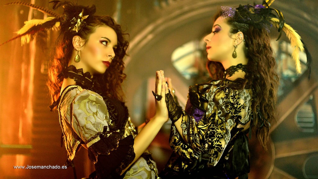 Moda Steampunk, semana moda gothica, book steampunk, sesion fotos steampunk, fotografo steampunk, modelos steampunk, agencia modelos madrid