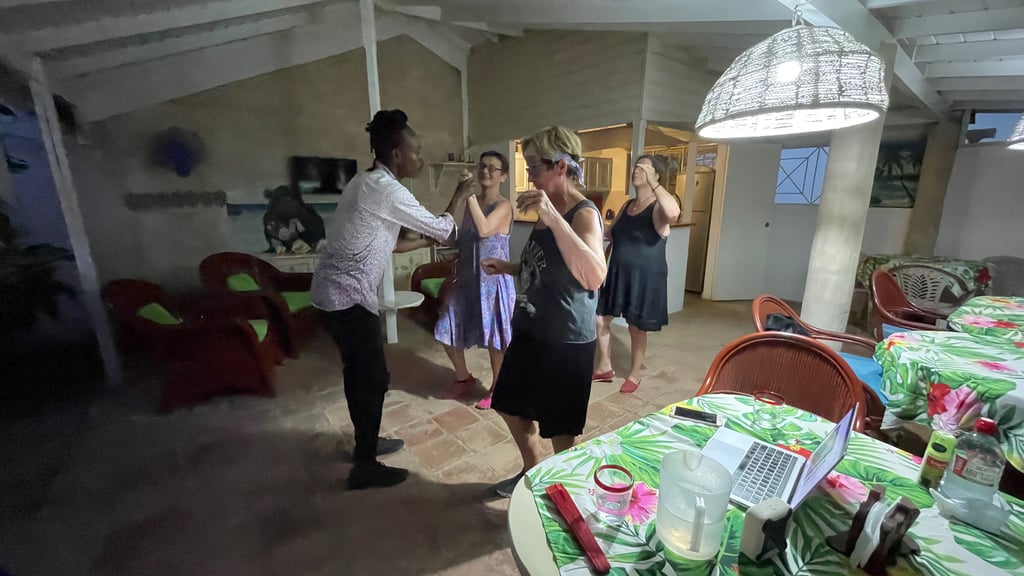 2023-10 Nia Dance-The-Joy Urlaub mit Monika, Thesi, Karina und Annemarie