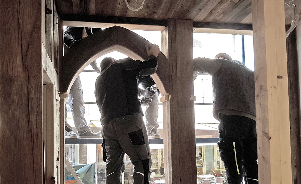 Wirleitner saniert und renoviert - mit echtem original Altholz