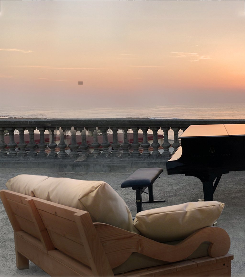 canapé de jardin bois douglas made in france