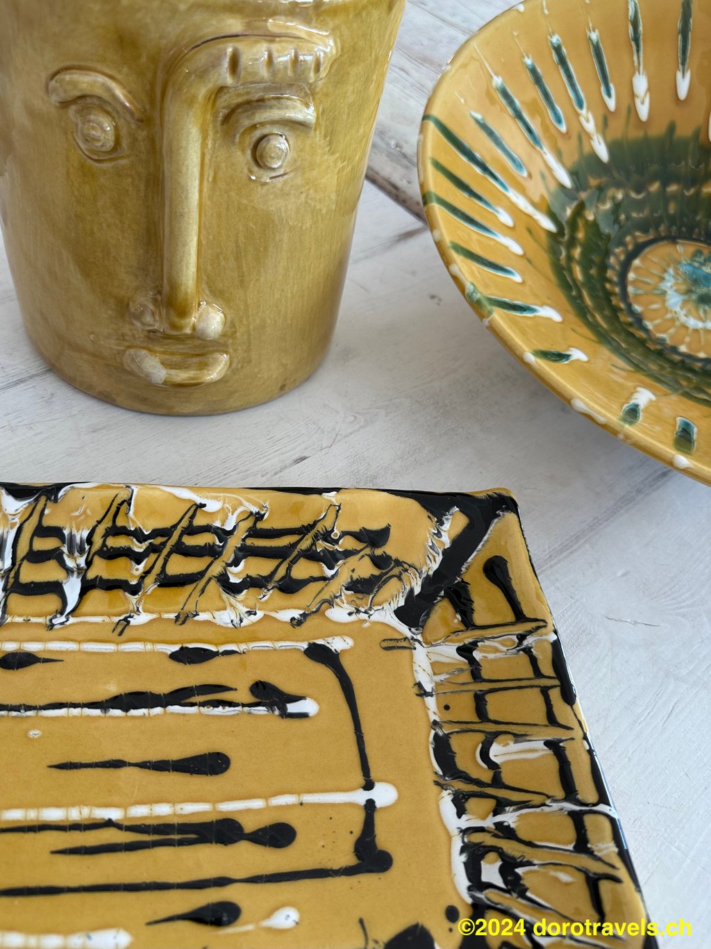 UNIQUE PIECES HANDMADE AND HAND-PAINTED