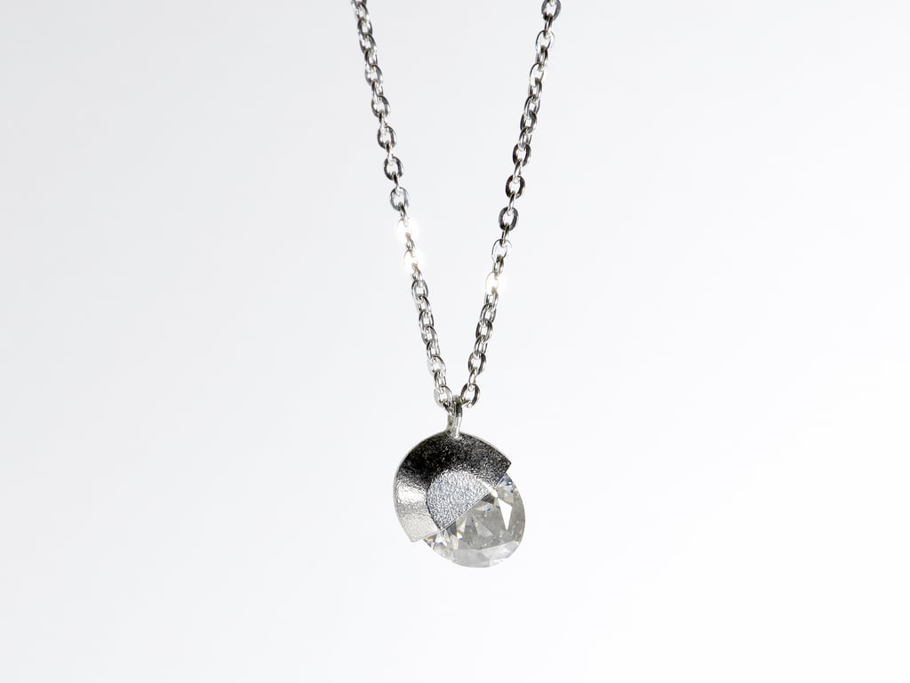 [ﾈｯｸﾚｽ] core necklace / Oval（silver）