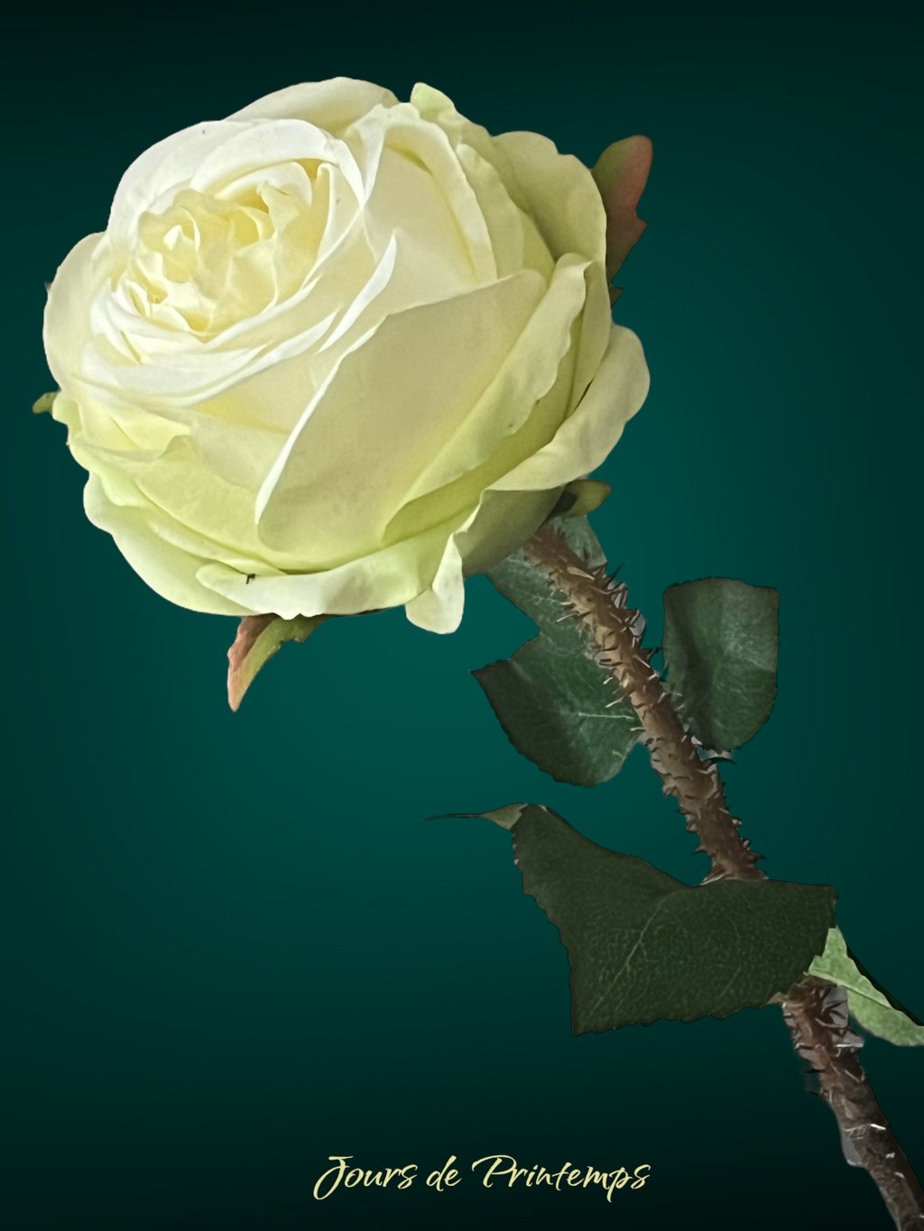 Rose artificielle haut de Gamme