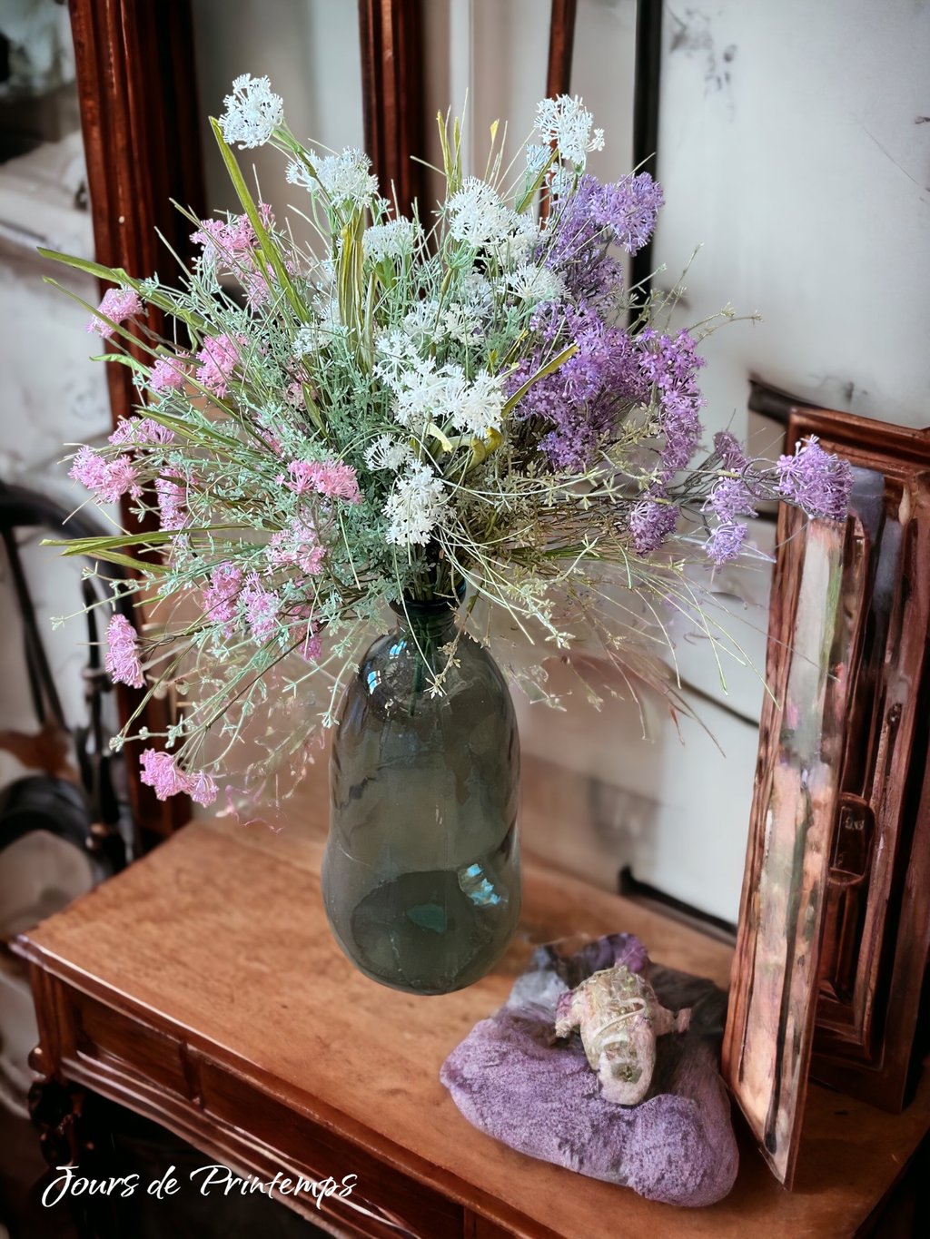 Bouquet champêtre artificiel