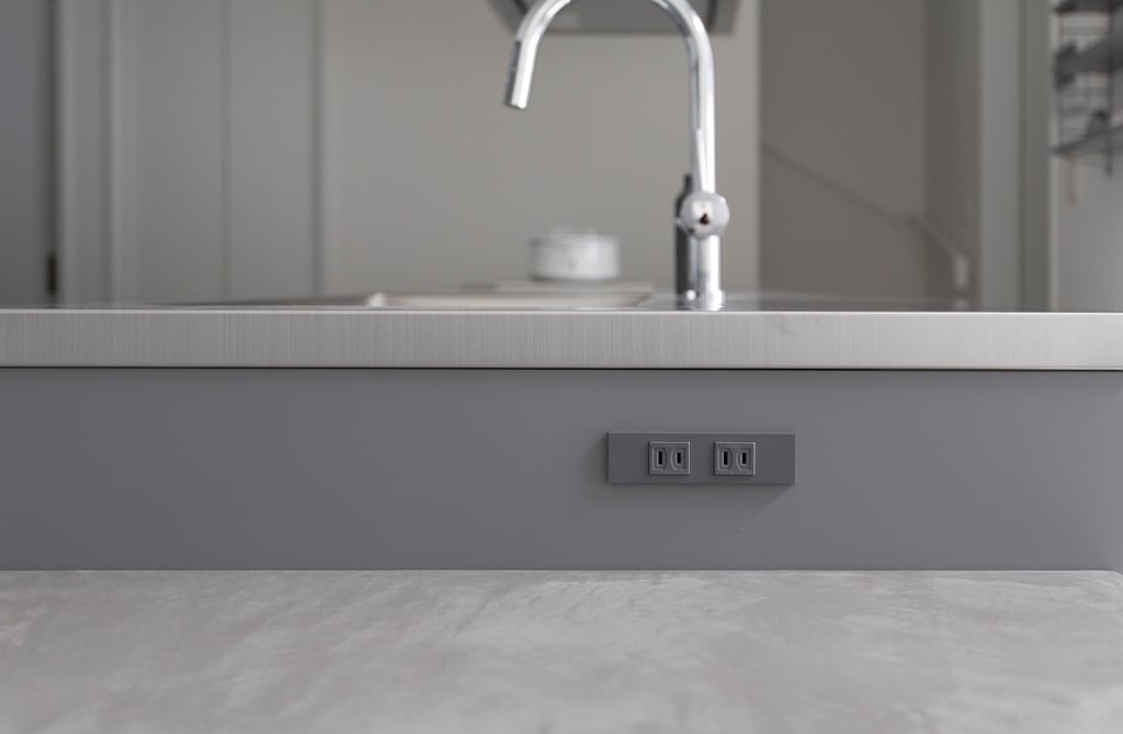 HACOオリジナルアイテム　simplekitchen　ベルクグレーの画像３