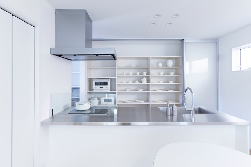 ハコイエオリジナルアイテム　simple cupboard 1 オープン