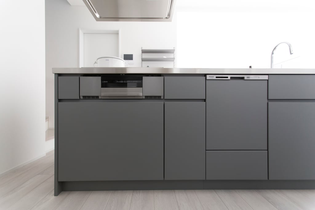 HACOオリジナルアイテム　simplekitchen　ベルクグレーの画像２