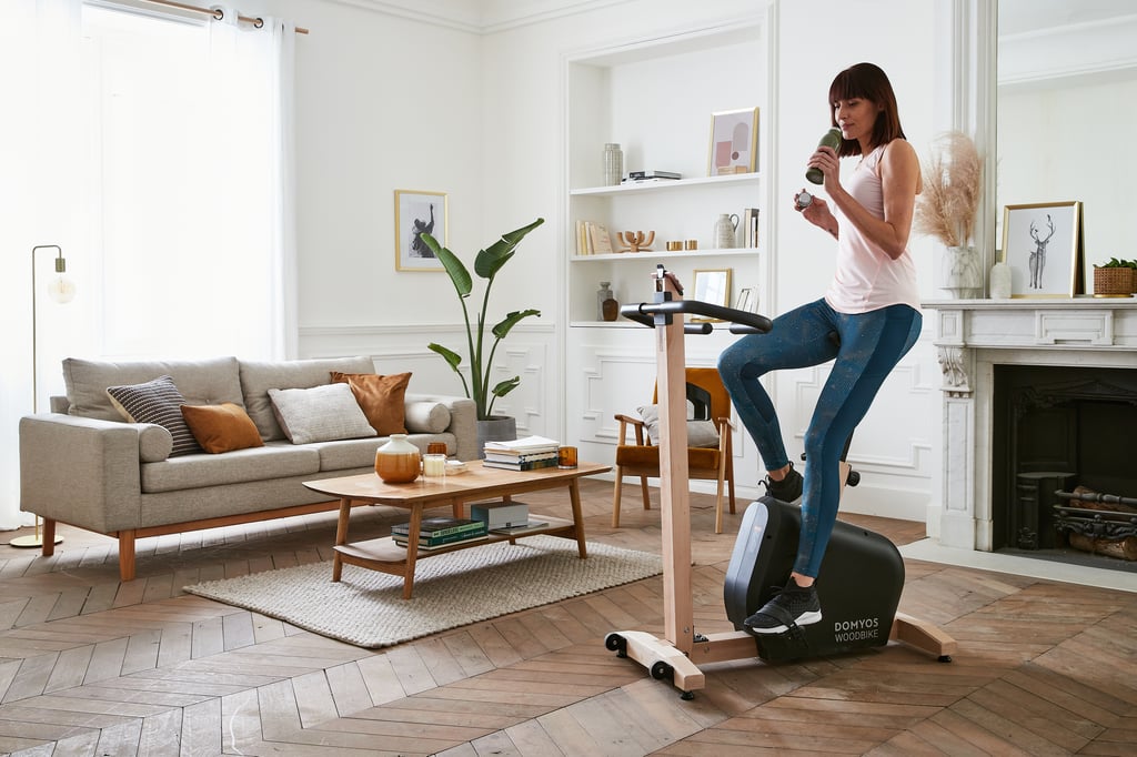 Decathlon Heimtrainer Woodbike - Smartphonehalterung