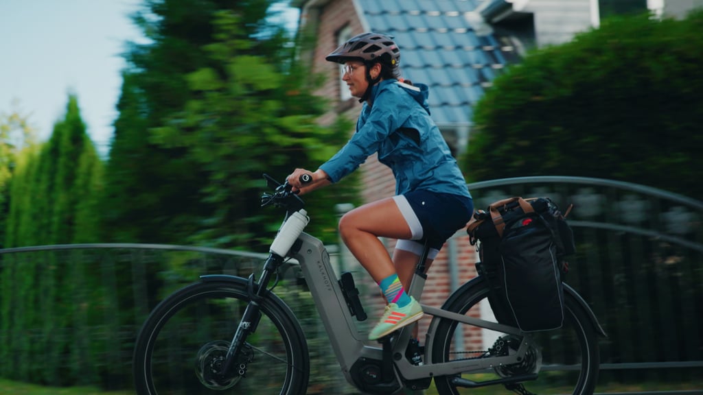 Grenzerfahrung Akku-Management: Kalkhoff zeigt, was 370 km mit dem E-Trekking-Bike bedeuten ©Kalkhoff