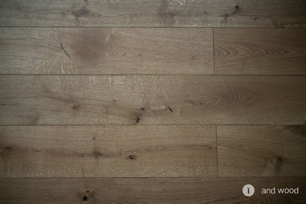 オーク 染色 塗装 フローリング 加藤淳一級建築士事務所 andwood アンドウッド 4