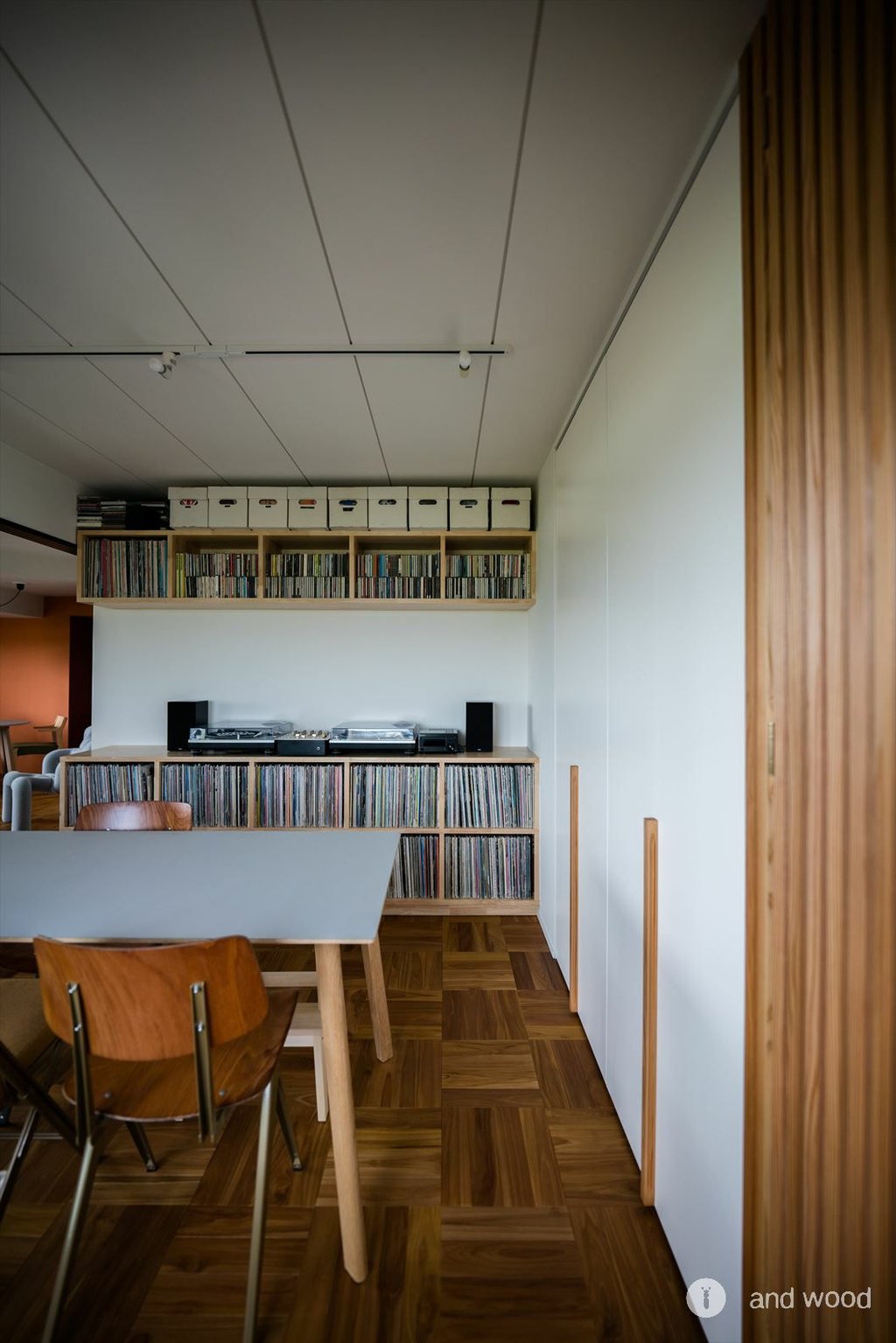 チーク パーケット ＆ ユニ フローリング 施工例 アンドウッド andwood 6