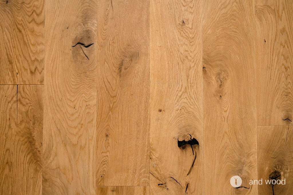 ヨーロピアン オーク 幅広 無垢フローリング アンドウッド andwood 山本牛乳店 施工例