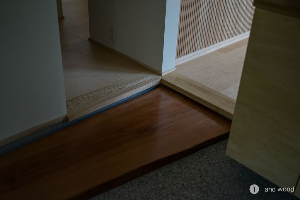 メープル プライウッド フローリング 幅広 施工例 新築戸建 アンドウッド andwood オーガニックスタジオ 11