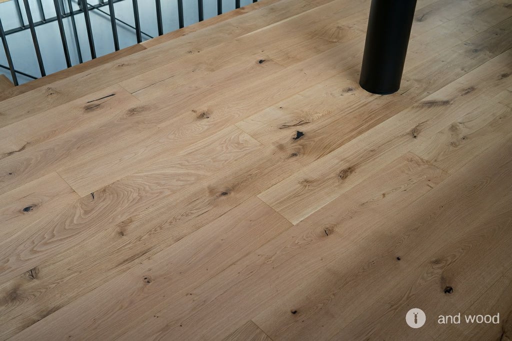 ヨーロピアンオーク フローリング andwood 撮影 キューブデザイン 施工例 新潟 3