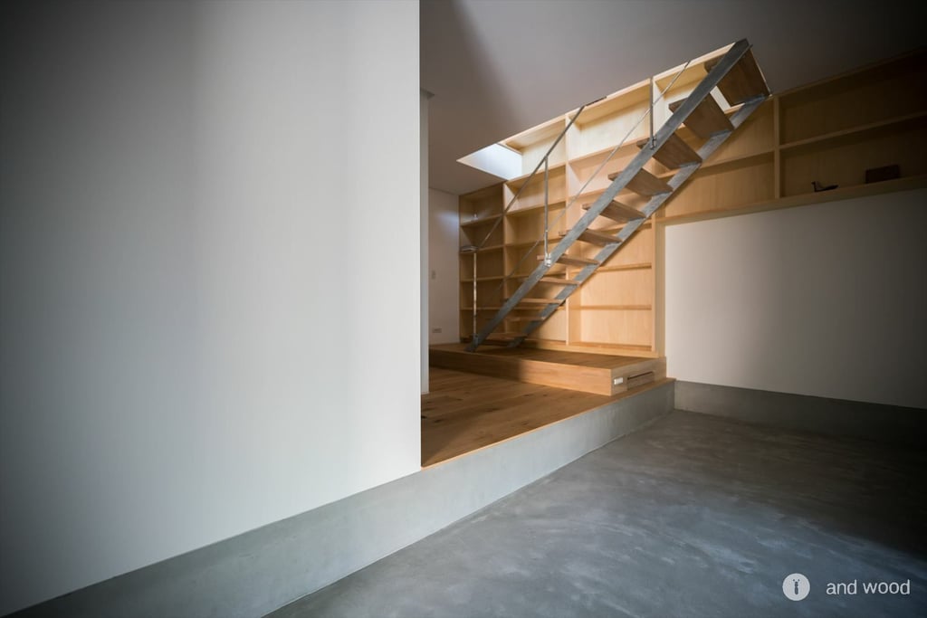 フランス オーク 190幅 幅広 フローリング ドライペイント アンドウッド andwood 施工例 9