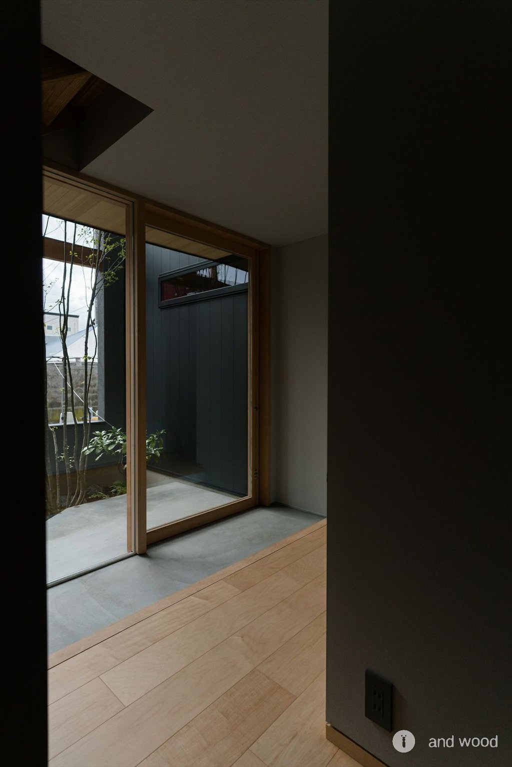 メープル プライウッド フローリング 幅広 施工例 アンドウッド andwood 9