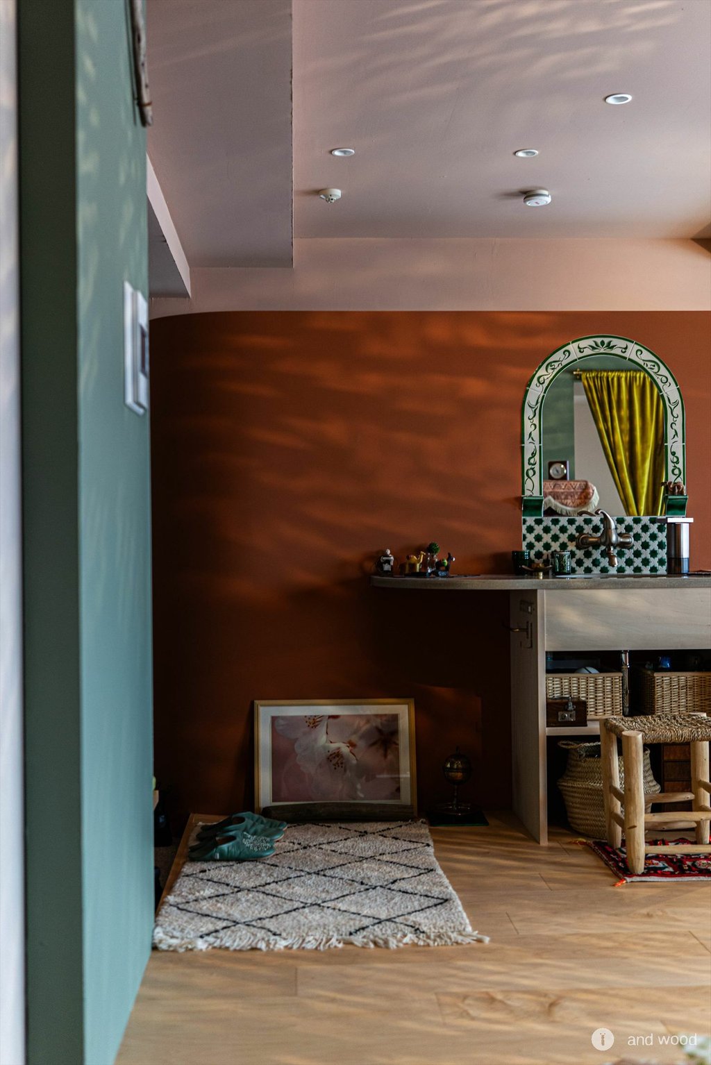 メープル プライウッド モロッコ フローリング 幅広 施工例 マンションリノベ アンドウッド andwood 3