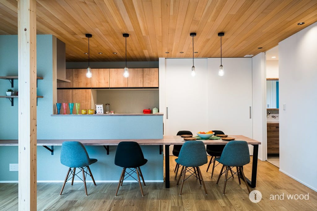 アガチス 羽目板 施工例 アンドウッド andwood