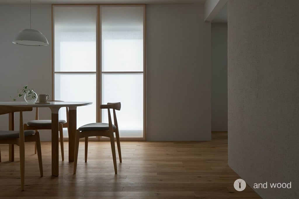 オーク   無垢フローリング 藤田雄介 / CampDesign inc. リビタ andwood アンドウッド 